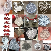 S999 bạc nguyên chất chuông bạc sterling bạc handmade chuông bạc sterling bạc rỗng bóng