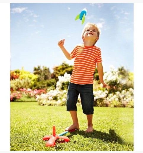 Pedal Rocket Launch Toyforeign trade britain children Puzzle Toys simulation rocket launcher Parenting sports grassland game motion outdoors