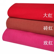 kang cũ bằng vải cotton thô duy nhất mảnh Big Red đám cưới dày tùy chỉnh đơn chăn gối chăn 1.5m1.8 - Khăn trải giường