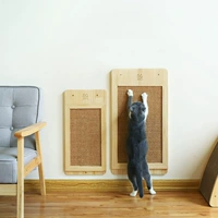 Кошка захватывающая тарелка с твердым деревом кошачьи кошачьи гнездо гнездо кошачья кошка с котлом -типом когти -когти -устойчивый