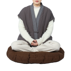 Татами 打坐垫禅修垫家用高弹棉瑜伽坐垫冥想静坐垫圆形支撑尾椎咖啡蒲团