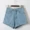 2018 mùa hè mới Hàn Quốc retro cao eo quần short denim nữ là mỏng kích thước lớn quăn AA phần đàn hồi quần nóng triều
