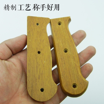 【天猫】 菜刀把手柄 替换铆钉固定夹刀把手工定制刀具原木通用木质