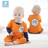 Dragon Ball, детский осенний хлопковый комбинезон, лонгслив для новорожденных
