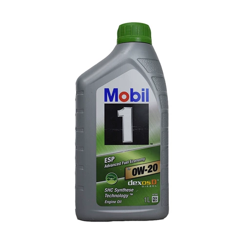 Европейская версия Mobil № 1 0W-20 Полная синтетическая автомобильная нефть C5 Страна VI VW508 Mobil ESP0W20 1L