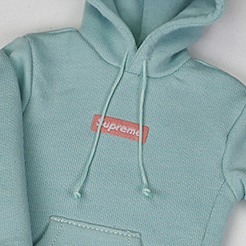 Mugwort1 / 6 Female soldier Sweater 12 inches trend image box classic Embroidery logo hoodie  Small head blythe6 branch