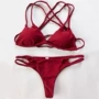 Mới bán hot bikini gợi cảm mặc đồ bơi nữ dây bện bện màu rắn mới đồ bơi mới bán trực tiếp - Bikinis đồ bơi đẹp cho nữ