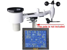 Термометр Беспроводная погодная метровый крытый температура
