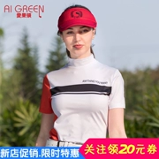 2018 golf trang phục mùa hè và mùa thu AI XANH ladies suit thời trang thể thao ngắn tay T-Shirt tops