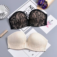 Mùa hè quây váy non-slip vô hình đồ lót ống top wedding bra ladies không có dấu vết thu thập áo ngực phần mỏng áo lót bầu