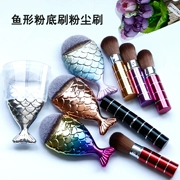 Công cụ làm móng Mirror Powder Dust Brush Nhật Bản Nàng tiên cá Magic Magic Makeup Blush Beauty Beauty Sản phẩm - Công cụ Nail