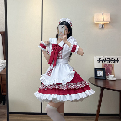 taobao agent Cute sexy uniform, dress, Lolita style, cosplay, plus size