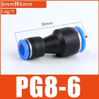 PG8-6, от 8 мм до 6 мм