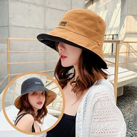 Брендовая японская черная универсальная двусторонная солнцезащитная шляпа, шапка, популярно в интернете, в корейском стиле