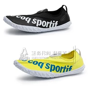 Gà Pháp thư trực tiếp Hàn Quốc 19 mùa hè nam và nữ in logo bãi biển chống trượt lội ngược dòng giày Q9223SAQ61 - Giày thể thao / sandles