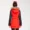 [Phong bì màu đỏ] băng sạch mới chính hãng khâu mỏng xuống áo khoác nữ lớn cổ áo lông thú áo dài chống mùa