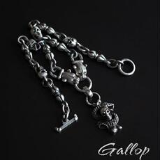 Имя ожерелье 铁头的店 加伯款 银吊坠 bwlll厚重款银饰鼻祖