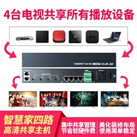 Smart Home Intellagent Home HDMI404 Домашний видео -видео обмен системными переключателями видео матрица 4 лестница
