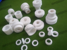 塑钢型材/pvc型材 零切特氟龙板材聚四氟乙烯板ptfe棒车铣床车图加工定做铁氟龙套管