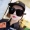 Tăng kính râm mặt tròn nam kính râm hộp lớn nữ phiên bản Hàn Quốc của thủy triều retro phong cách Harajuku cặp vợ chồng siêu kính đen kính râm nữ chính hãng