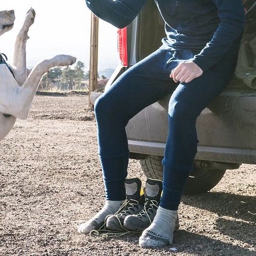 Шерстяные удерживающие тепло быстросохнущие базовые штаны