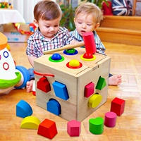 Игрушка для детского сада, геометрический конструктор для раннего возраста, 0-3 лет, мелкая моторика, раннее развитие