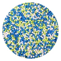 Симуляция сахарная фасоль желтый синий один пакет 10G