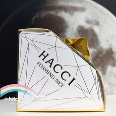 С вспенивания 特价！日本专柜 hacci老铺蜂蜜洁面皂 起泡网打泡网颜色随机发