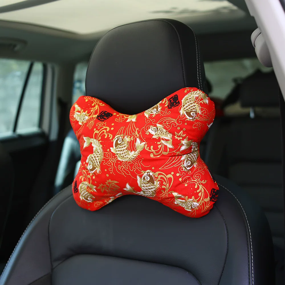 Japanese modified retro neck pillow, for luck