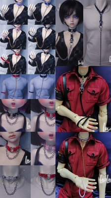 taobao agent Choker, accessory, harness, necklace, punk style