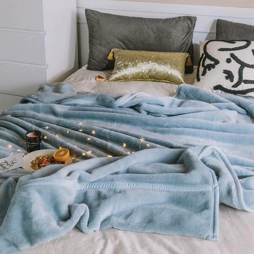 Фланелевое удерживающее тепло одеяло для двоих, электрический диван, увеличенная толщина