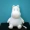 Nhật Bản Kyung Mumong Plush Doll Toy Park Chun White Hippo Doll Gối Lễ hội những người yêu thích Quà tặng - Đồ chơi mềm