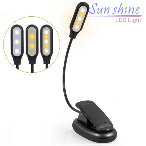 Светодиодная настольная лампа с зарядкой, портативное чтение, электронный светильник, защита глаз