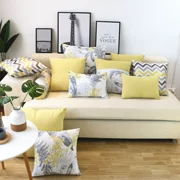 Bắc Âu ins gió văn phòng hiện đại sofa gối đệm Phòng khách phòng ngủ bay cửa sổ gối bông và lõi lanh - Trở lại đệm / Bolsters