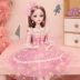 60 cm ngoan ngoãn công chúa búp bê Barbie váy phù hợp với tuba mô phỏng tinh tế hộp quà cô gái đồ chơi cho trẻ em Đồ chơi búp bê
