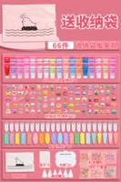 Кремовая заколка для волос, комплект, сумка для хранения