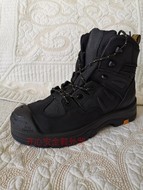 Giày bảo hộ lao động mũi rộng mũi thép 1 lớp da bò cao cấp chống va đập Giày bảo hộ mũi thép dày Giày bảo hộ nam cỡ lớn ủng bảo hộ