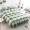 Hàn Quốc tăng gấp đôi dày chải twill dệt giường giường váy một gia đình bốn lớp đầu tiên polyester bedspread 01 - Trang bị tấm