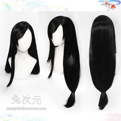 taobao agent Tiffa Cosplay wig FF7 resets Tifa Lockhart wigmark large scalp shape bangs