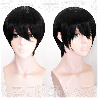 taobao agent 兔次元 Giant Misaki cosplay wigs and short hair shape