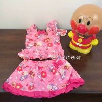 Spot Nhật Bản nhập khẩu bánh mì Superman Baby Baby Nữ áo tắm Chia áo tắm đồ bơi cho bé gái 12 tuổi