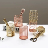 Золотой держатель для ручек, DIY, розовое золото, стиль