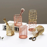 Золотой держатель для ручек, DIY, розовое золото, стиль