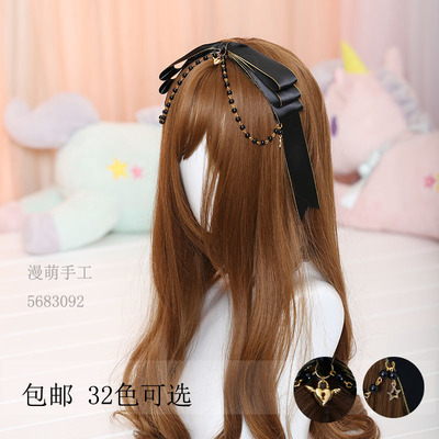 taobao agent Beaded bracelet, hair accessory, headband, hairpins, Lolita style, cosplay