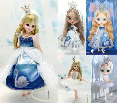taobao agent Blythe Xiaobu Doll May 20th year of Swan Lake official with Lake of Tears Liga Doll