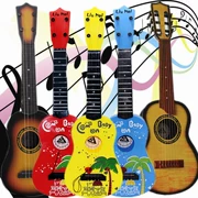 [Đặc biệt hàng ngày] Đồ chơi guitar cho trẻ em lớn có thể chơi cho người mới bắt đầu để mô phỏng nhạc cụ ukulele