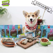 Dutch Braaaf Balfour Fish Skin Series Wild Salmon Salmon Skin Molar Clean Răng Cat and Dog Snacks - Đồ ăn vặt cho chó