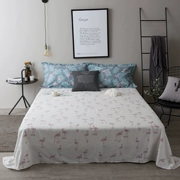 Một mảnh khăn trải giường cotton giường đơn ký túc xá 1.8m giường đôi tất cả tấm khăn trải giường cotton 1,2 mét - Khăn trải giường