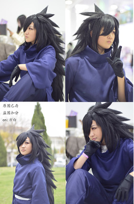 taobao agent Naruto, black clothing, cosplay