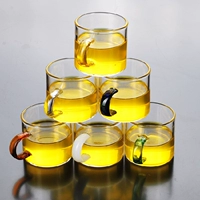 Стеклянный чайный сервиз, кофейная прозрачная чайная чашка, DIY, увеличенная толщина